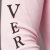 Pink Long Sleeve V-Neck Verbal Penetration (arm)